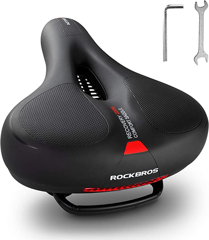 ROCKBROS MTB Anti Shock Saddle for men and women Red