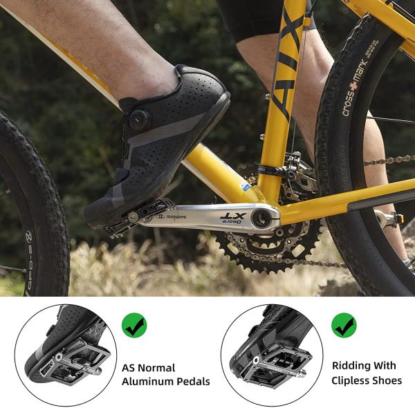 ROCKBROS MTB / Trekking Bicycle Pedals - Black (Pair)